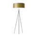 Cosmos Floor Lamp - Brushed Nickel / Green Wood Cosmos Floor Lamp - Brushed Nickel / Green Wood