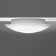 Clara Enclosed Glass Ceiling or Wall Light - White / Opal