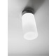 Cilindro Ceiling Light - Chrome / Opal