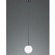 Pallina Pendant Lamp - Chrome / Opal Pallina Pendant Lamp - Chrome / Opal