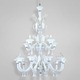 Veronica 15 Light Chandelier - White / 