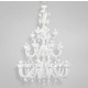 Veronica 28 Light Chandelier - White / 