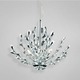 Filigree Pendant Chandelier - Chrome / Clear Crystal Filigree Pendant Chandelier - Chrome / Clear Crystal