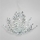 Filigree Pendant Chandelier - Chrome / Clear Crystal Filigree Pendant Chandelier - Chrome / Clear Crystal