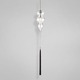 Daria Pendant - Chrome / Clear/Clear Daria Pendant - Chrome / Clear/Clear