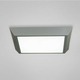 Boylen Square Flush Mount Ceiling Light - Platinum / Opal Boylen Square Flush Mount Ceiling Light - Platinum / Opal