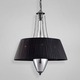 Nero Pendant - Polished Nickel/Black / Black Nero Pendant - Polished Nickel/Black / Black