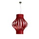 Farolillo 2S Suspension - Nickel / Red Wood Farolillo 2S Suspension - Nickel / Red Wood