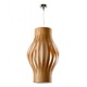 Farolillo 1S Suspension - Nickel / Cherry Wood Farolillo 1S Suspension - Nickel / Cherry Wood