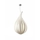 Raindrop X-Large Pendant - Nickel / American White Wood Raindrop X-Large Pendant - Nickel / American White Wood