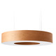 Saturnia Pendant - Nickel / Cherry Wood Saturnia Pendant - Nickel / Cherry Wood