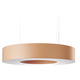 Saturnia Pendant - Nickel / Beech Wood Saturnia Pendant - Nickel / Beech Wood