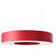 Saturnia Pendant - Nickel / Red Wood Saturnia Pendant - Nickel / Red Wood