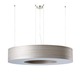 Saturnia Pendant - Nickel / Grey Wood Saturnia Pendant - Nickel / Grey Wood