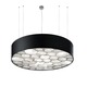 Spiro Pendant - Black / American White Wood Spiro Pendant - Black / American White Wood