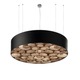 Spiro Pendant - Black / Cherry Wood Spiro Pendant - Black / Cherry Wood