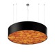 Spiro Pendant - Black / Orange Wood Spiro Pendant - Black / Orange Wood