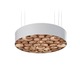 Spiro Pendant - White / Cherry Wood Spiro Pendant - White / Cherry Wood