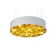 Spiro Pendant - White / Yellow Wood Spiro Pendant - White / Yellow Wood