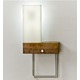 Cubo Left LED Plug In Wall Mount - Walnut / Aluminum / White Cubo Left LED Plug In Wall Mount - Walnut / Aluminum / White
