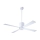 Flute Fan W / Out Light - Gloss White / White Flute Fan W / Out Light - Gloss White / White