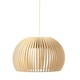Atto Pendant - Brushed Nickel / Natural Birch Atto Pendant - Brushed Nickel / Natural Birch