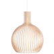 Octo Pendant - Brushed Nickel / Natural Birch