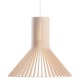 Puncto Pendant - Brushed Nickel / Natural Birch