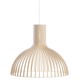 Victo Pendant - Brushed Nickel / Natural Birch