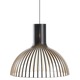 Victo Pendant - Brushed Nickel / Black Laminated Birch
