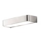A-911-25 Arcos Wall Lamp - Chrome / White Glass