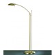P-767 Otros Pies Reading Floor Lamp - Satin Gold / 