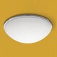 Eclipse K Wall or Ceiling Light - Chrome / Opal Eclipse K Wall or Ceiling Light - Chrome / Opal