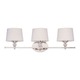 Rondo Bath Vanity - Polished Nickel / White