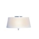 Rondo Flush Mount - Polished Nickel / White Rondo Flush Mount - Polished Nickel / White