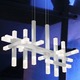 Connetix Bar Pendant - Satin Aluminum / White Connetix Bar Pendant - Satin Aluminum / White