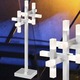 Connetix Table Lamp - Satin Aluminum / White Connetix Table Lamp - Satin Aluminum / White