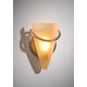 2977 Wall Sconce - Satin Nickel / Terracotta 2977 Wall Sconce - Satin Nickel / Terracotta