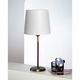 Illuminator Wide Shade Table Lamp - Hand Brushed Old Bronze / Satin White