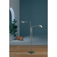 2505 Twin Light Floor Lamp - Satin Nickel 2505 Twin Light Floor Lamp - Satin Nickel /
