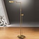 6317SLD Reading Floor Lamp - Antique Brass / 