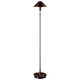 Aging Eye Metal Shade Floor Lamp - Hand Brushed Old Bronze / 