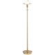Aging Eye Glass Shade Floor Lamp - Antique Brass / Marble Aging Eye Glass Shade Floor Lamp - Antique Brass / Marble