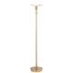 Aging Eye Glass Shade Floor Lamp - Antique Brass / True White Aging Eye Glass Shade Floor Lamp - Antique Brass / True White