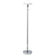 Aging Eye Glass Shade Floor Lamp - Chrome / True White Aging Eye Glass Shade Floor Lamp - Chrome / True White