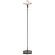 Aging Eye Glass Shade Floor Lamp - Hand Brushed Old Bronze / Marble Aging Eye Glass Shade Floor Lamp - Hand Brushed Old Bronze / Marble