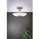 5211 Ceiling Light - Satin Nickel / Clear