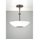 5212 Ceiling Pendant Light - Hand Brushed Old Bronze / White