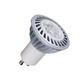 LED MR16 GU10 6W 120V 25 deg 2700K - Aluminum / White