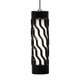 Freejack Liza Pendant - Satin Nickel / Black